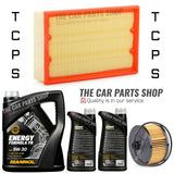 FITS FORD TRANSIT 2.4 SERVICE KIT 7L ENGINE OIL + AIR AND OIL PREMIUM ENGINE OIL
