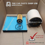 FITS SKODA FABIA MK2 1.6 TDI 10-14 SERVICE FILTER KIT + OIL AIR & CABIN FILTER