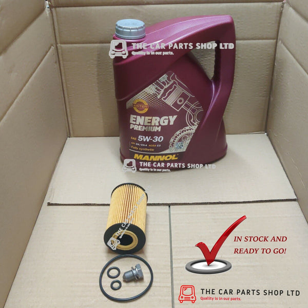 FITS SKODA FABIA MK2 1.6 TDI 10-14 SERVICE KIT 5L OIL & OIL FILTER + SUMP PLUG