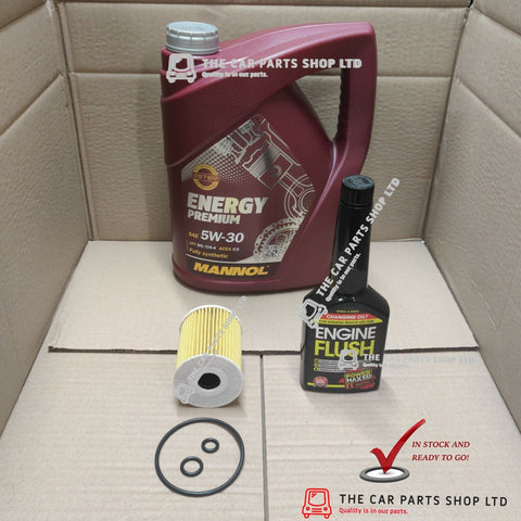 FOR SKODA FABIA 1.2 TDI 07-14 SERVICE KIT 5L OIL & OIL FILTER AND ENGINE FLUSH