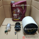 FOR SEAT IBIZA 1.2 TSI PETROL 2012> SERVICE KIT 5L ENGINE OIL + OIL AIR AND FUEL