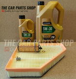 FOR BMW 3 series - E84, E90 - E93 SERVICE KIT OF AF & OIL