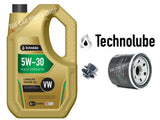 FOR NISSAN QASHQAI 1.6 PETROL 07-13 SERVICE KIT 5L TECHNOLUBE & OIL FILTER PLUG