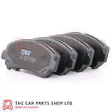 FOR NISSAN QASHQAI 1.6 PETROL 07-13 FRONT TRW BRAKE PADS SET BRAND NEW