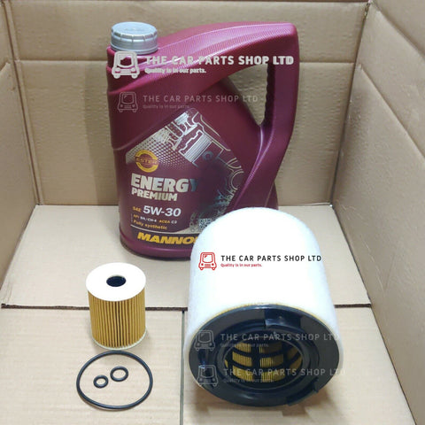 FOR SEAT IBIZA MK5 1.2 TDI SERVICE KIT 5L 5W30 OIL + OIL AIR FILTER & PLUG NEW