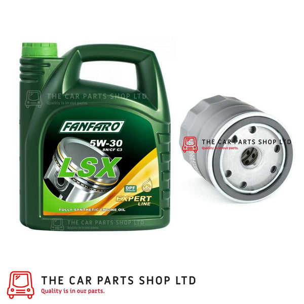 FITS CHEVROLET CRUZE 1.6 PETROL 2009> SERVICE KIT 5L C3 5W30 OIL & OIL FILTER