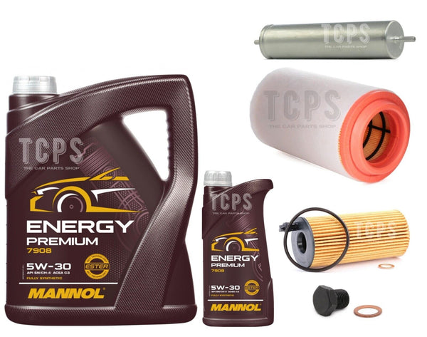 MINI R55 - R61 SERVICE KIT 2007- 2016 6L OIL + AIR FUEL & OIL
