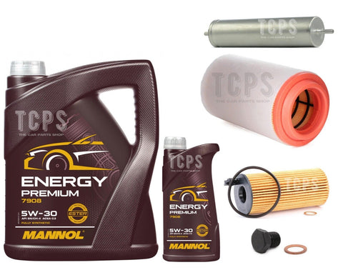 MINI R55 - R61 SERVICE KIT 2007- 2016 6L OIL + AIR FUEL & OIL