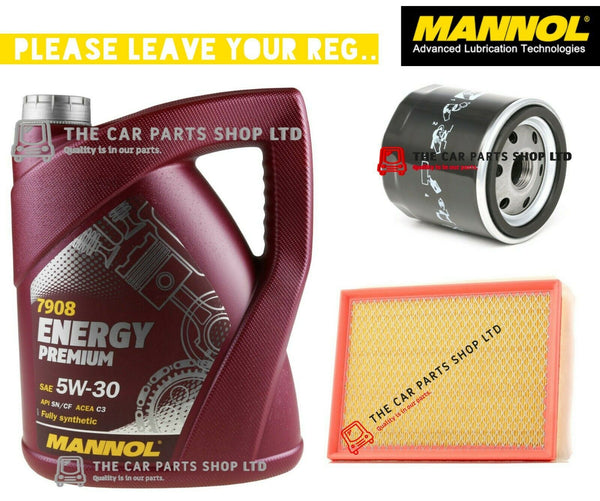 FITS VAUXHALL ASTRA MK5 1.6 04-10 SERVICE KIT 5L 5W30 OIL+  AIR OIL FILTER