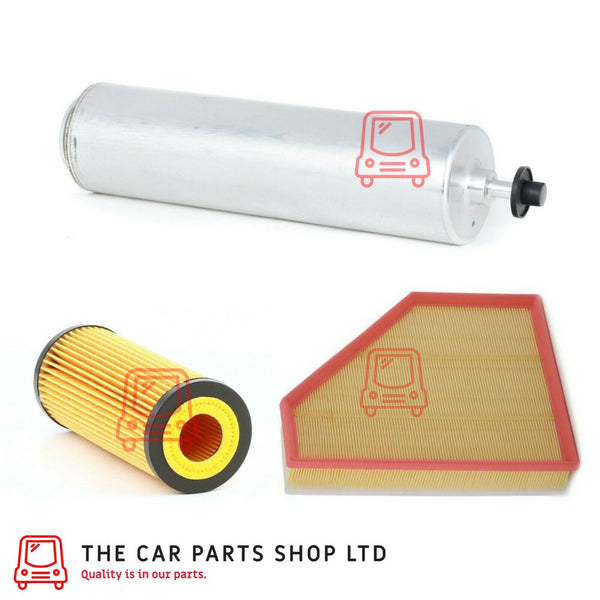 TO FIT BMW 2.0 118d E81 SERVICE FILTER KIT AIR FUEL AND OIL FILTER