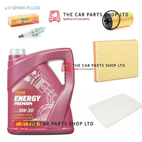 For Vauxhall Astra H 2004-2014 service kit OF AF CF OIL SP petrol