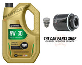 FITS AUDI A1 SPORTSBACK 1.2 1.4 11-15 SERVICE KIT 5L OIL AND FILTER + PLUG