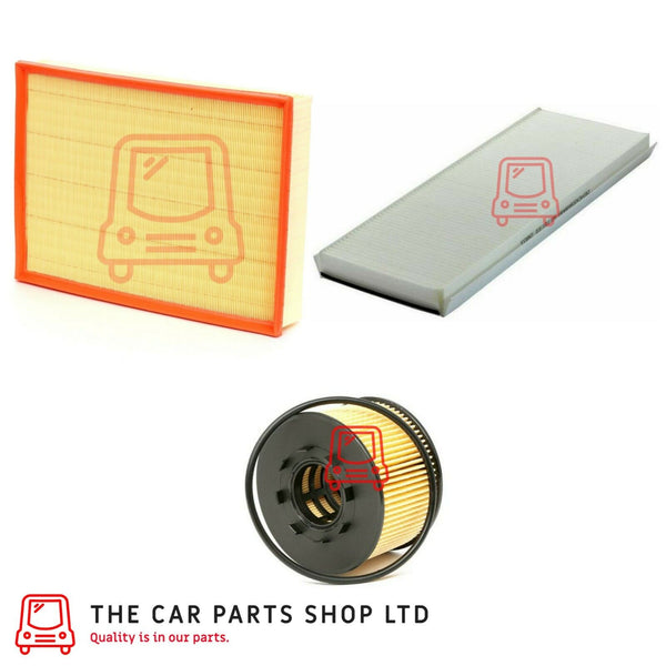 FITS FORD TRANSIT 350 LWB SERVICE FILTER KIT AIR, CABIN AND OIL FILTER