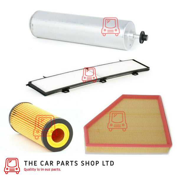 TO FIT BMW 2.0 118d E81 FULL SERVICE FILTER KIT AIR OIL FUEL CABIN FILTERS