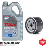 FITS NISSAN NOTE 1.5 DCI (E11) 03/06> SERVICE KIT 5L ENGINE OIL 10W40 + FILTER