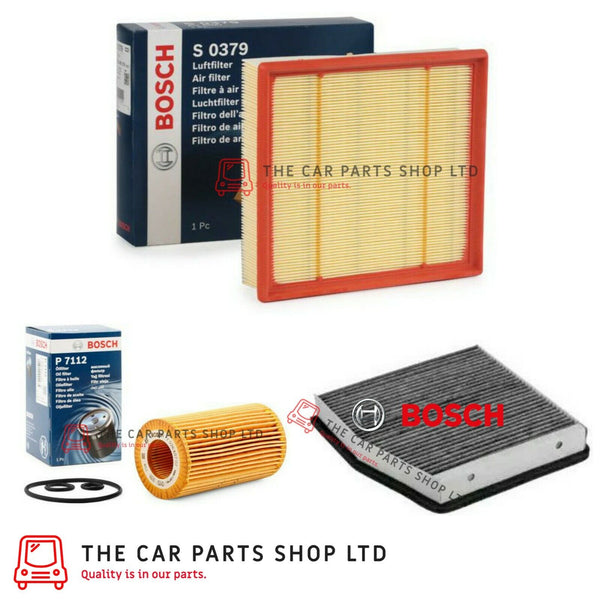 FOR MERCEDES A CLASS A200 CDI W176 14-18 BOSCH FILTER KIT CABIN OIL FUEL NEW