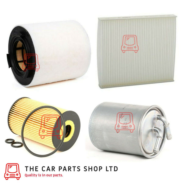 FULL SERVICE FILTER KIT FOR AUDI A1 1.6 TDI S LINE OIL AIR FUEL CABIN NEW