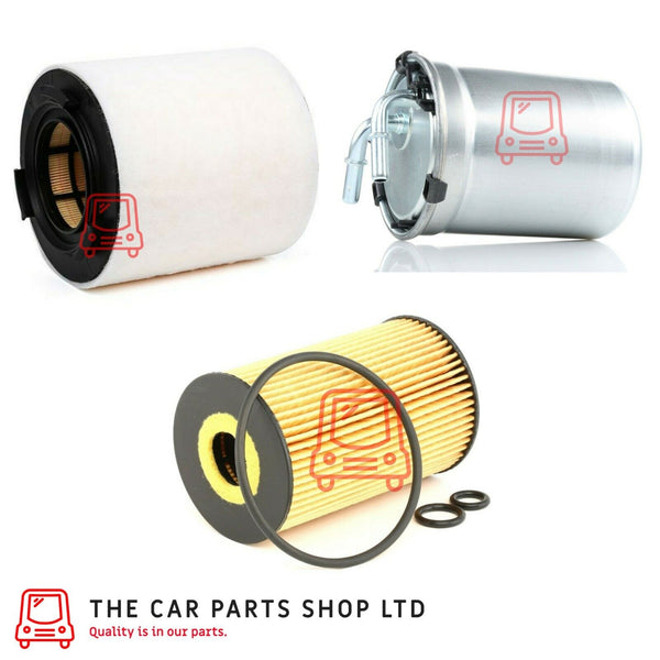 FOR AUDI A1 2.0 TDI BLACK EDITION SERVICE FILTER KIT FUEL AIR AND OIL FILTER NEW