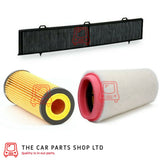 FITS BMW 3 SERIES 320D SERVICE KIT OIL AIR CARBON CABIN FILTER VALUE PACK NEW