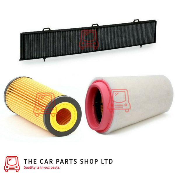 FITS BMW 3 SERIES 320D SERVICE KIT OIL AIR CARBON CABIN FILTER VALUE PACK NEW