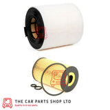 SERVICE FILTER KIT FOR AUDI A1 1.6 TDI S LINE OIL AIR FILTER 2 FILTERS