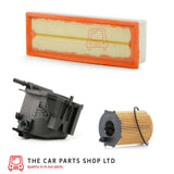 FOR PEUGEOT 308 1.6 HDI SERVICE KIT OIL AIR FUEL FILTER NEW