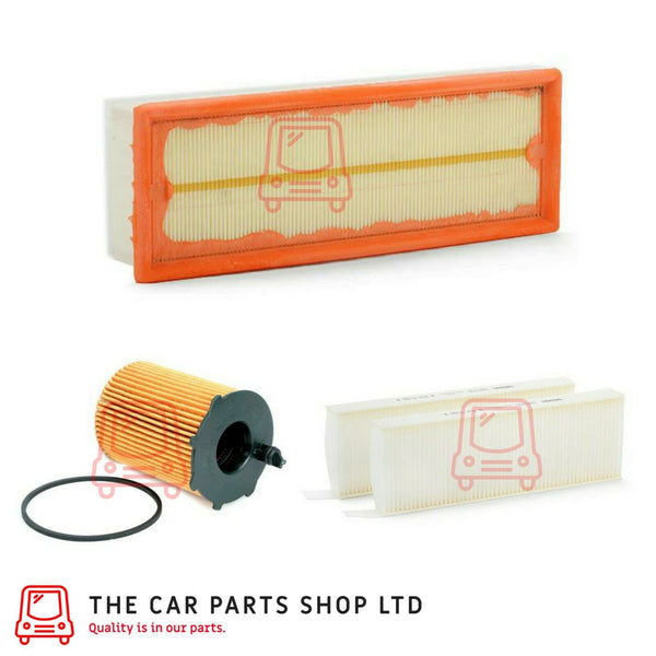 FOR CITROEN C4 1.6 GRAND PICCASO SERVICE KIT OIL AIR AND CABIN FILTER