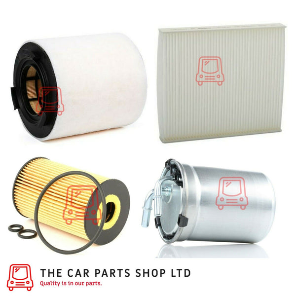 FOR AUDI A1 2.0 TDI BLACK EDITION SERVICE FILTER KIT OIL AIR FUEL CABIN
