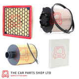 FITS VAUXHALL INSIGNIA 2012 FULL SERVICE KIT PACK OIL AIR FUEL CABIN FILTER NEW