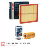 FOR MERCEDES A CLASS A200 CDI W176 14-18 BOSCH FILTER KIT AIR AND OIL FILTER