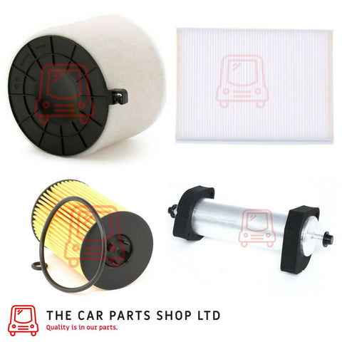 FITS AUDI A4 2.0 DIESEL 2015 ONWARDS FULL SERVICE KIT OIL AIR FUEL CABIN FILTERS