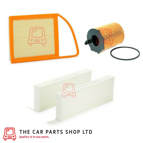FOR PEUGOET PARTNER 1.6 SERVICE KIT OIL AIR CABIN FILTER NEW VALUE PACK