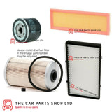 FITS VAUXHALL VIVARO 1.9 CDTI 01-06 FULL SERVICE FILTER KIT BRAND NEW
