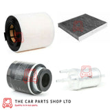 FOR AUDI A1 1.4 PETROL BLACK EDITION SERVICE FILTER KIT OIL AIR FUEL CARBONCABIN