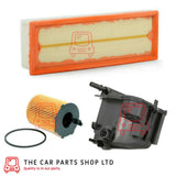 FOR CITROEN C4 1.6 GRAND PICCASO SERVICE KIT OIL AIR & FUEL FILTER PREMIUM NEW