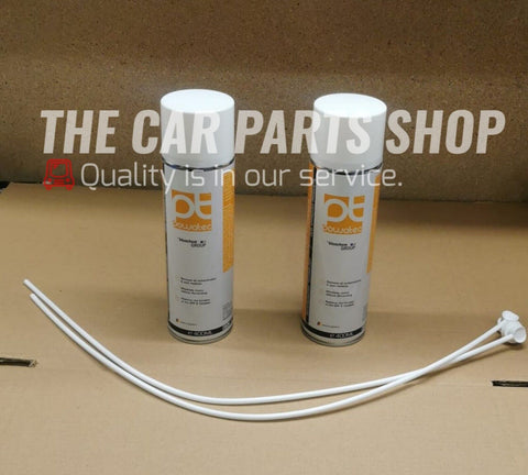 2 x POWATEC DPF / CAT CLEANER + FEED PIPE Fuel Additive Clears DPF CLEANER