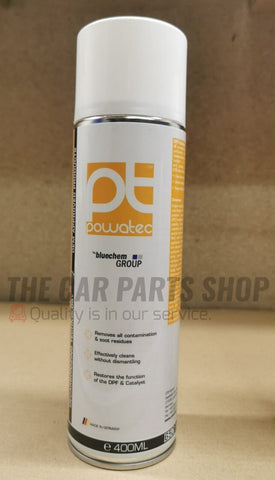 2 x POWATEC DPF / CAT CLEANER + FEED PIPE Fuel Additive Clears DPF CLEANER