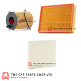 TO FIT FORD FOCUS 1.6 TDCI 2004> SERVICE FILTER KIT OIL AIR & CABIN ONLY