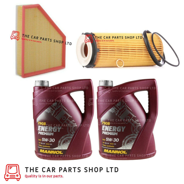 FITS BMW 325D E90 E91 SERVICE KIT 10 LITRES 5W30 OIL + OIL AND AIR FILTER NEW
