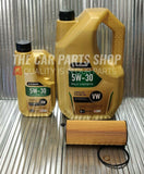 SERVICE KIT FOR BMW 116D E87 N47D20A 08-11 6 LITRES 5W30 OIL & OIL FILTER SET