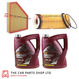FITS BMW 325D E92 E93 N57D30A SERVICE KIT 10L 5W30 OIL + OIL AND AIR FILTER