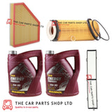FITS BMW 3 SERIES 335D E90 2006> SERVICE KIT 10L ENGINE OIL & OIL AIR CABIN