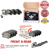 BREMBO BRAKE PADS FRONT AND REAR FITS VW PASSAT 3C2 1.4 ECOFUEL 2007-2010 NEW