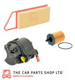 FOR PEUGEOT 307 HDI 2001-2005 SERVICE KIT OIL AIR FUEL FILTER QUALITY PARTS