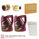FOR VAUXHALL VECTRA MK2 3.0 DIESEL SERVICE KIT 10L OIL & OIL AIR POLLEN FUEL