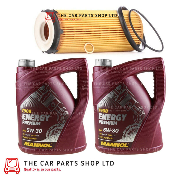 FITS BMW 3 SERIES 335D E90 2006> SERVICE KIT 10L OIL AND NEW OIL FILTER