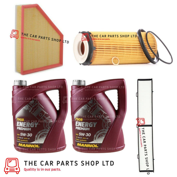 TO FIT BMW 3 SERIES 325D 2010> SERVICE KIT 10L ENGINE OIL & OIL AIR POLLEN