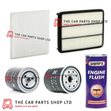 FOR LANDCRUISER 3.0 D-4D 02-10 SERVICE FILTER KIT CABIN OIL AIR FUEL AND FLUSH