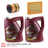 FOR VAUXHALL VECTRA MK2 3.0 DIESEL SERVICE KIT 10L OIL & OIL AND AIR FILTER