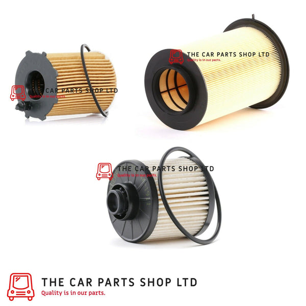 FITS FORD C-MAX MK2 1.5 TDCI 2015> SERVICE FILTERS KIT OIL AIR + FUEL FILTER